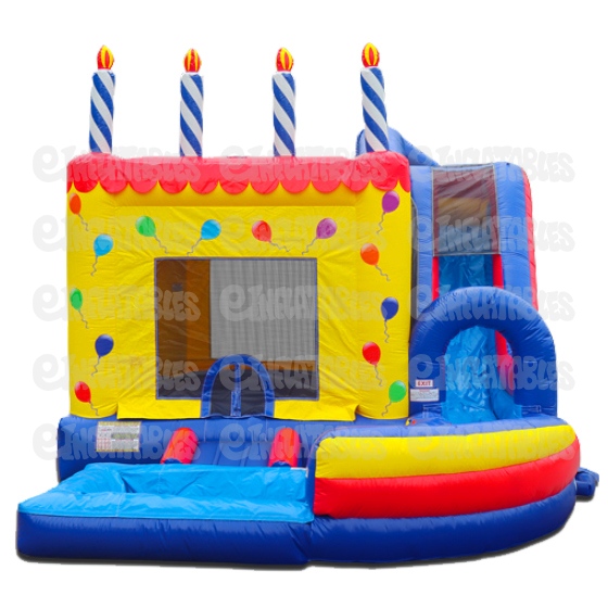 Jump N Splash Birthday Cake w/ Pool