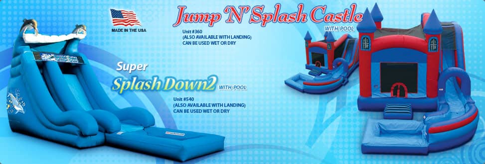 Super Splash Jump N Castle