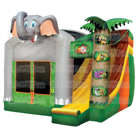 4 in 1 Inflatable Jungle Combo