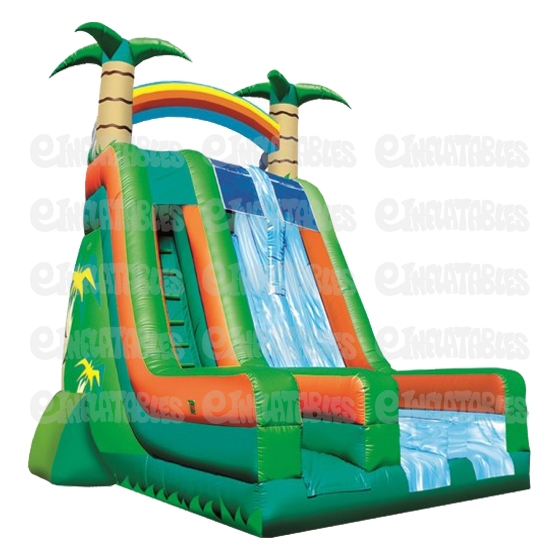 36 Tropical Dual Lane Slide