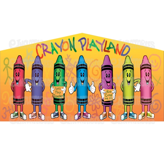 Crayon Playland Art Panel
