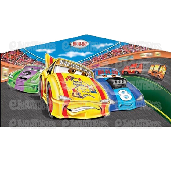 Racing Cars Art Panel
