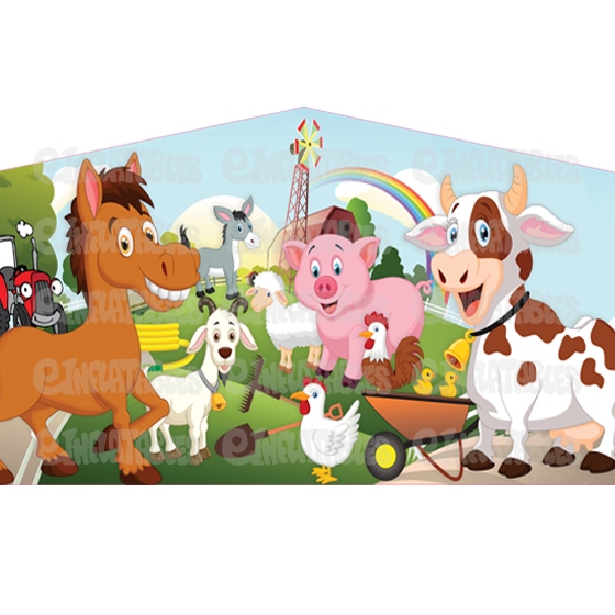 Farm Bounce House Banner