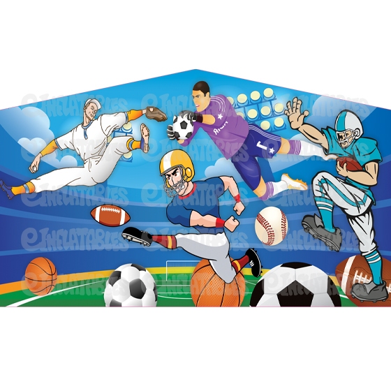 Sports Bounce House Banner 2