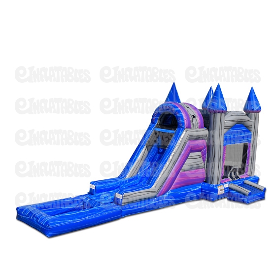 Single Lane Bounce N Dip Marble with Pool