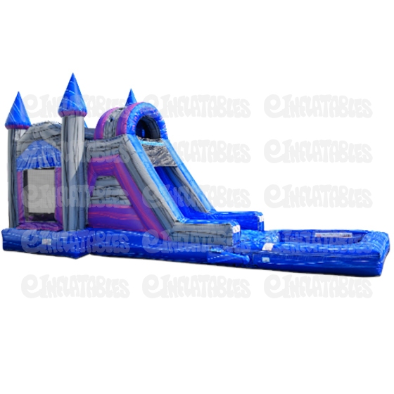 Single Lane Bounce N Dip Marble with Pool