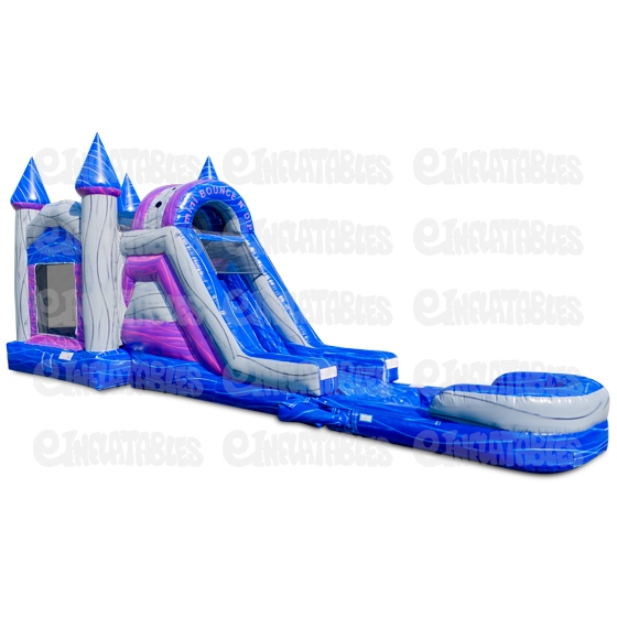 Single Lane Bounce N Dip Marble with Pool