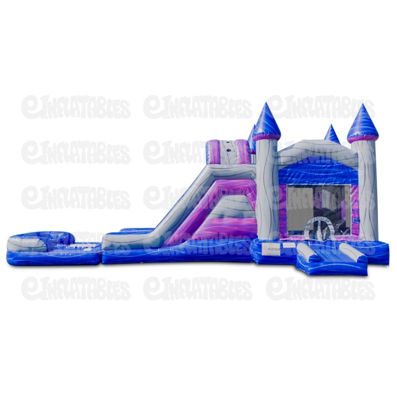 Single Lane Bounce N Dip Marble with Pool