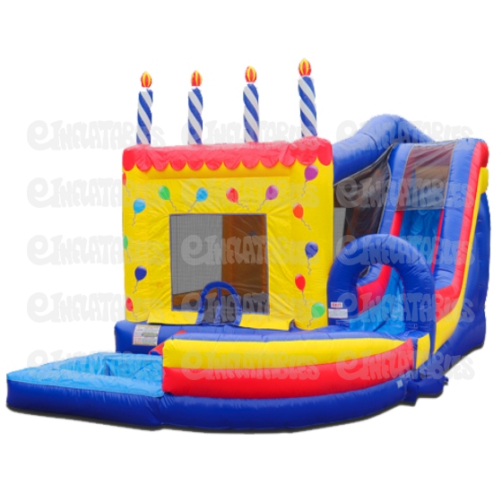 Jump N Splash Birthday Cake w/ Pool