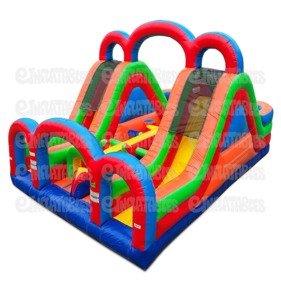 Inflatable Obstacle Course 1 Piece Mini Turbo Rush Funhouse