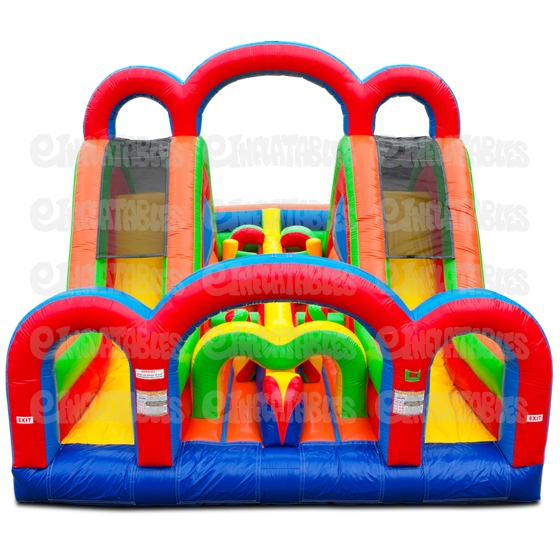 Inflatable Obstacle Course 1 Piece Mini Turbo Rush Funhouse