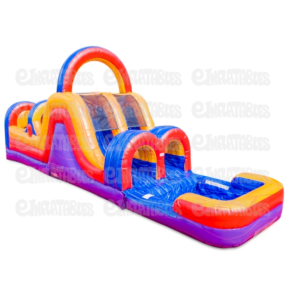 Marvelous 25 Zip It Obstacle Course  Detachable Pool