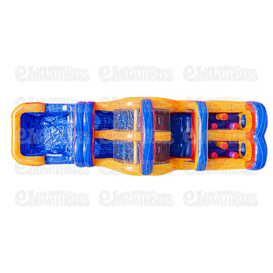 Marvelous 25 Zip It Obstacle Course  Detachable Pool
