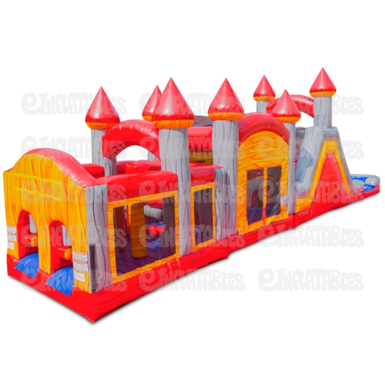 Blazing Triple Play Wet / Dry Obstacle 3 Piece  w/ Pool