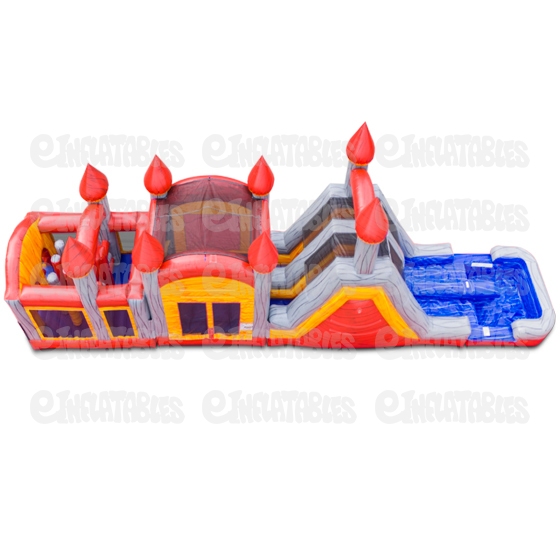Blazing Triple Play Wet / Dry Obstacle 3 Piece  w/ Pool