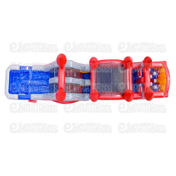 Blazing Triple Play Wet / Dry Obstacle 3 Piece  w/ Pool
