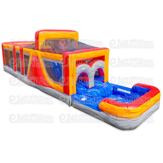 Sunny 30 Obstacle Course 1 Backyard Course with Pool