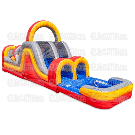Blazing 25 Zip It (Non Slip) Course  Detachable Pool