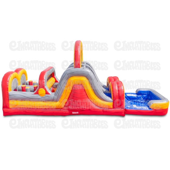 Blazing 25 Zip It (Non Slip) Course  Detachable Pool