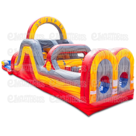 Blazing 25 Zip It (Non Slip) Course  Detachable Pool