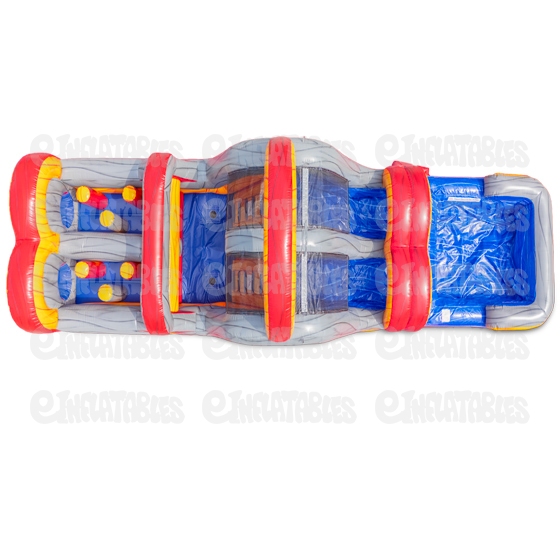 Blazing 25 Zip It (Non Slip) Course  Detachable Pool