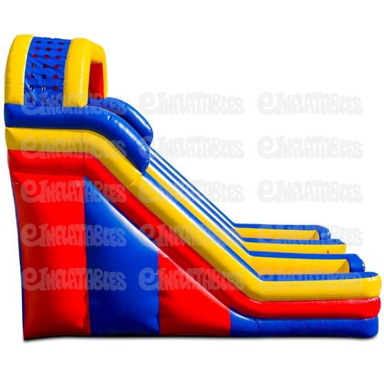 20 Dual Lane Dry Slide with Front Exits