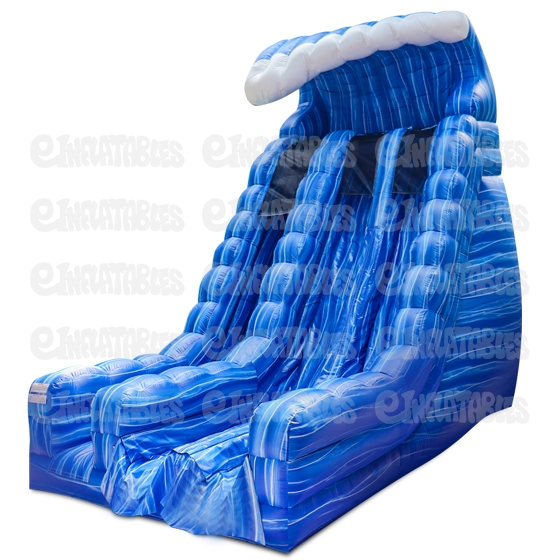 22 Blue Crush Dual Lane Slide