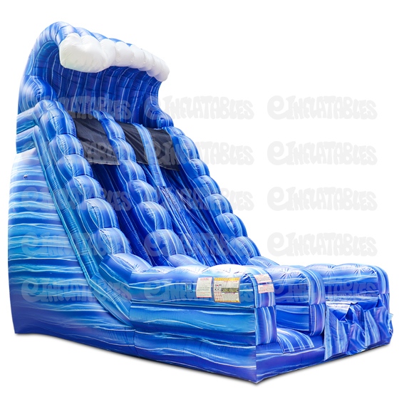 22 Blue Crush Dual Lane Slide