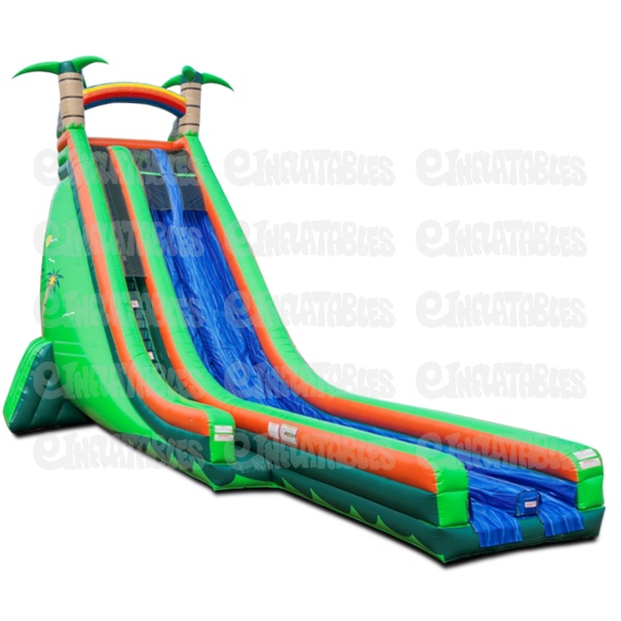 42 Tropical 2 Lane Slide