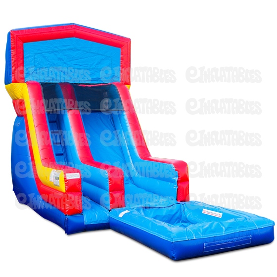 18 Modular Wet & Dry Inflatable Slide with Pool