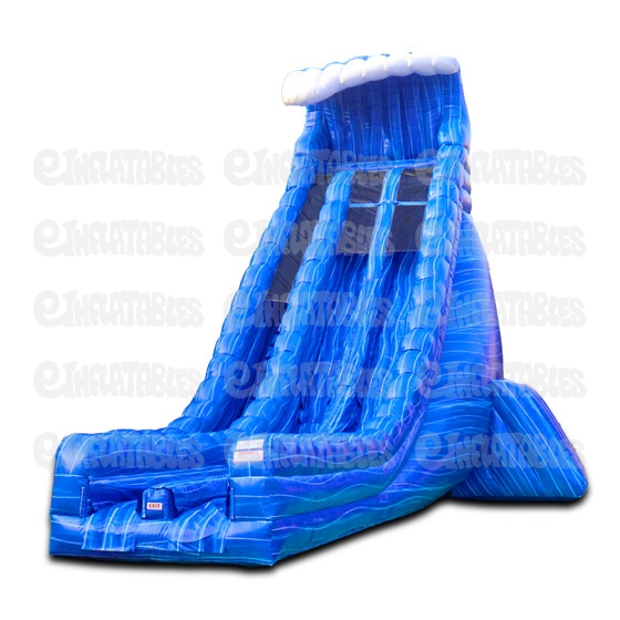 36 Dry Slide Dual Lane Blue Crush