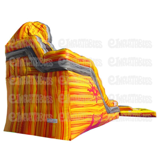 20 Fire Rock Ice Slide yellow with Pool