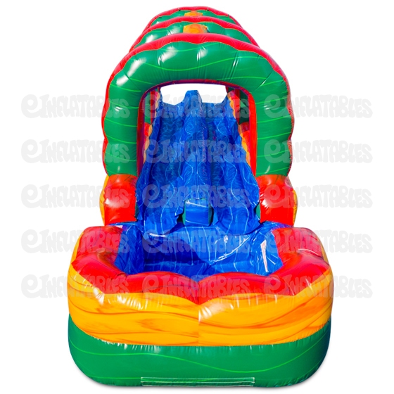 Ruby Run N Splash  2 Lane Slide