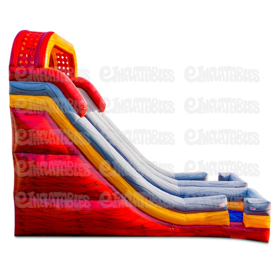 24 Blazing Dual Lane Slide with Side Exits