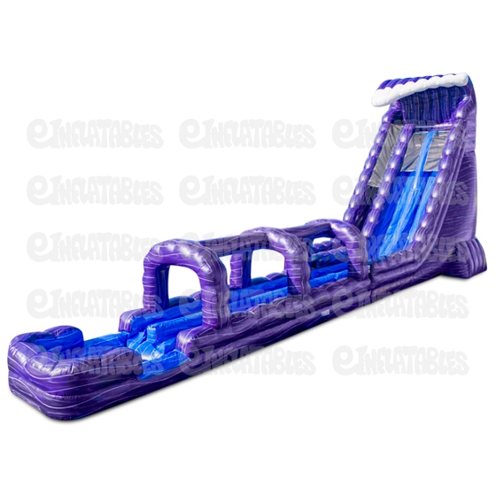 27 Purple N White Crush 2 Lane Run N Splash Combo