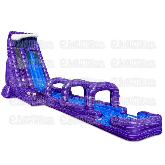 27 Purple N White Crush 2 Lane Run N Splash Combo