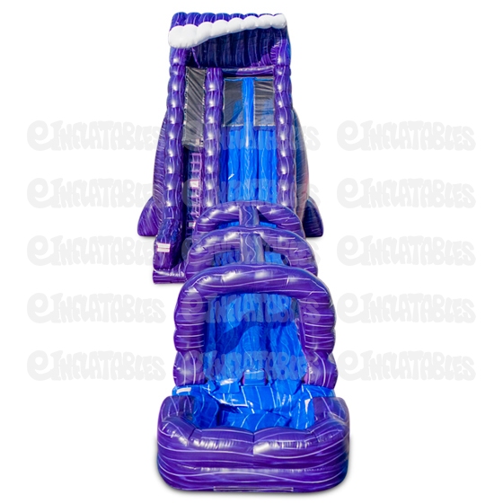 27 Purple N White Crush 2 Lane Run N Splash Combo