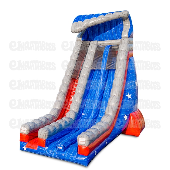 27 Patriotic Crush Dual Lane Slide