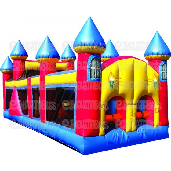 Inflatable 30 Obstacle Course 2 Backyard Course