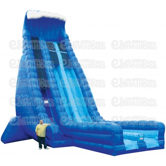 36 Dry Slide Dual Lane Blue Crush