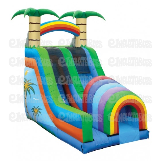 18 Funnel Tunnel Water Slide with Pool