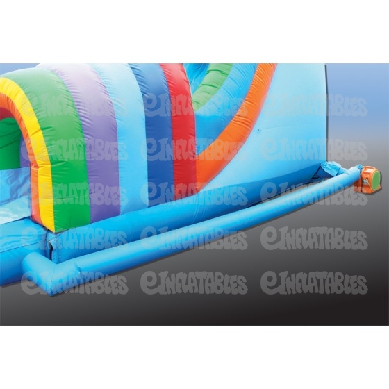 18 Funnel Tunnel Water Slide with Pool