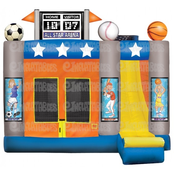 4 in 1 Inflatable All Star Arena Combo
