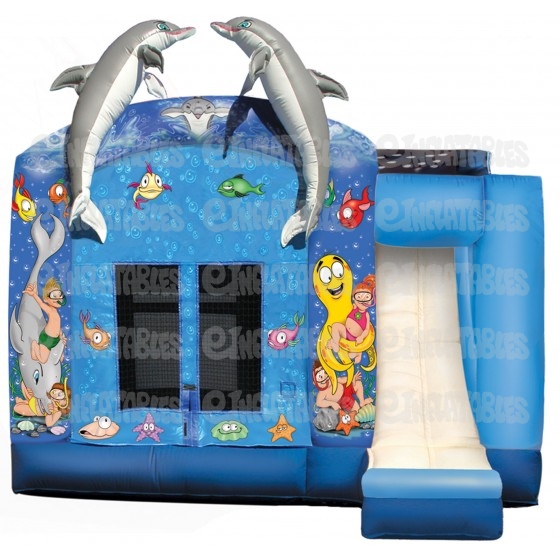 4 in 1 Inflatable Under the Sea Combo