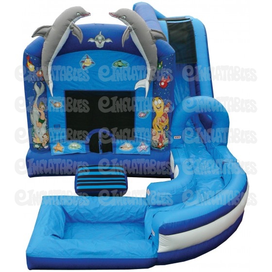 Jump N Splash Under The Sea w/ Pool