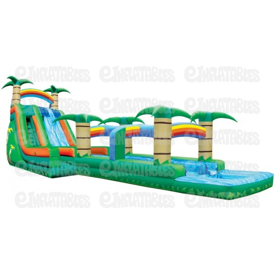 27 Foot Tall Aloha Water Slide With Slip n Slide - Destination Events