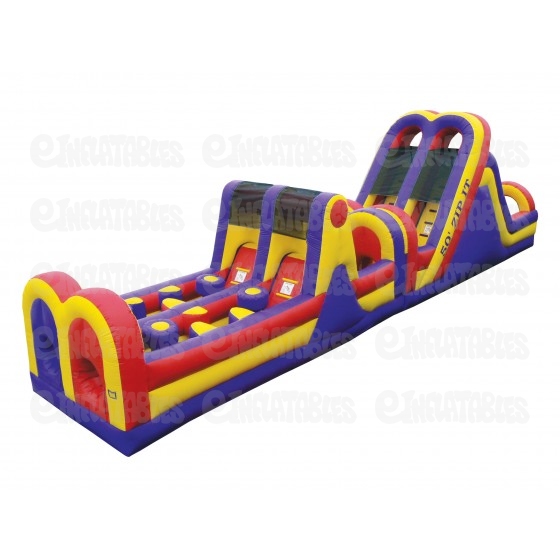 Inflatable clearance obstacle course