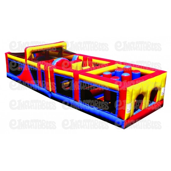 Inflatable Mega Obstacle Challenge Course Sections 1 & 2