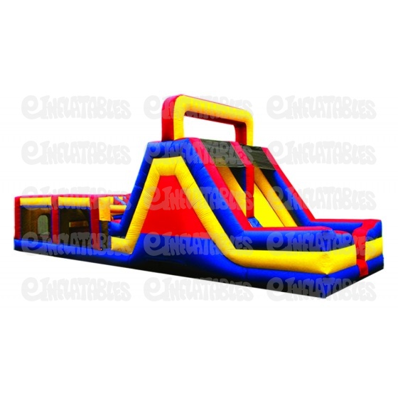 Inflatable Mega Obstacle Challenge Course Sections 1 & 3