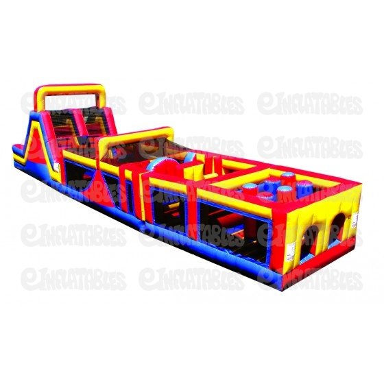 Inflatable Mega Obstacle Challenge Course Sections 1, 2, & 3